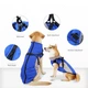 Водонепроницаемая куртка для собак Wan Talk Designer Winter Blue Dog Jacket, L - изображение 3