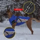 Водонепроницаемая куртка для собак Wan Talk Designer Winter Blue Dog Jacket, L - изображение 4