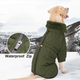 Теплая зимняя одежда для собак Wan Talk Winter Warm High Collar Dog Bordo Clothes с высоким воротником, L - изображение 3
