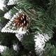 Сосна декоративна Springos Premium Royal Trees засніжена з шишками 220 см (5907719493763) - зображення 2
