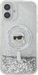 Панель Karl Lagerfeld Liquid Glitter Karl Head Magsafe для iPhone 16 Transparent (3666339319168) - зображення 3
