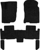 Ворсовые коврики EVAtech Standard в салон авто для Toyota RAV4 (CA30W) Restyling 2010-2012 3 поколение SUV EU черный кант - изображение 1