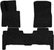Ворсовые коврики EVAtech Standard в салон авто для Toyota Land Cruiser (200) 5 поколений SUV EU черный кант (TY31618ZD3LA4VEB) - изображение 1