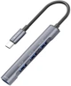 USB-хаб Bavin HUB-19 USB-C/1xUSB 3.0/3xUSB 2.0 Gray - зображення 1