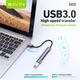 USB-хаб Bavin HUB-20 USB-A/1xUSB 3.0/3xUSB 2.0 Gray - изображение 4