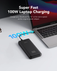 УМБ Veger T100 20000 mAh 100W PD/QC3.0 Black (6970453555461) - зображення 3