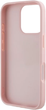Панель Guess Grained Roses Big 4G для Apple iPhone 16 Pro Pink (3666339427092) - зображення 6