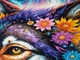 Пазл Портрет чарівного вовка - Magical Wolf Portrait (Enjoy-2164) - зображення 2