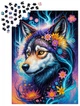 Пазл Портрет чарівного вовка - Magical Wolf Portrait (Enjoy-2164) - зображення 4