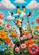 Пазл Милый жираф - Cute Giraffe (Enjoy-2151) - изображение 6