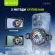 Ігровий охолоджувач для смартфону Bavin BF-010 -3°C RGB Type-C Black - зображення 8
