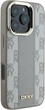 Etui DKNY Checkered Pattern Magsafe do Apple iPhone 16 Pro Max Beige (DKHMP16XPCPVSLE) - obraz 4