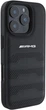 Панель AMG Leather Debossed Lines Black Logo для Apple iPhone 16 Pro Max Black (AMHCP16XGSEBK) - зображення 4