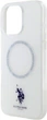 Etui U.S. Polo Assn IML Ring MagSafe do Apple iPhone 16 Pro White (USHMP16LHOCLDPW) - obraz 6