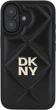Панель DKNY Quilted Stack Logo для Apple iPhone 16 Black (DKHCP16SPQDSLK) - зображення 3