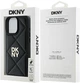 Панель DKNY Quilted Stack Logo для Apple iPhone 16 Pro Black (DKHCP16LPQDSLK) - зображення 8