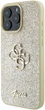 Панель Guess Fixed Glitter Big 4G для Apple iPhone 16 Pro Max Gold (GUHCP16XHG4SGD) - зображення 3