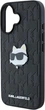 Панель Karl Lagerfeld Monogram Choupette Head Pin для Apple iPhone 16 Black (KLHCP16SPGKLCHPK) - зображення 6