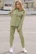Жіночі брюки банани з кишенями LadyLike 44 Зелений (ll2169280074380) - зображення 1