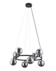 Підвісний світильник, люстра TK Lighting 6844 Anabelle G9 8x8W IP20 графітовий - зображення 1