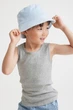 Майка H&M Basic сірий меланж MWCTY518 98/104 - изображение 2
