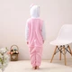 Пижама Детская Кигуруми Hello Kitty С Розовыми Сердечками Kigurumi 140 (130-140) (368910) - изображение 2