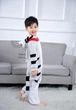Піжама Дитяча Кігурумі Для Дітей І Підлітків Котик Сіра Kigurumi 130 (120-130) (368944) - зображення 5