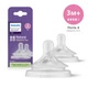Соска Philips AVENT Natural средний поток 3+ мес 2 шт (SCY964/02) - изображение 1