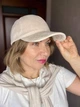 Тепла кепка бейсболка вельветова на флісі демісезонна (чоловіча, жіноча) молочна - зображення 4
