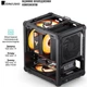 Корпус Jonsbo C6-ITX Black (C6-ITX Black) - изображение 8