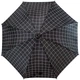 Зонт Semi Line Grid Black черный для дождя 104 см(DS_701ACC9EC879) - изображение 2