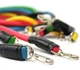 Набор эспандеров для фитнеса 5 жгутов Power Resistance Bands в чехле многофункциональный - изображение 5