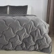 Одеяло ТЕП «VELOUR» Темно – серая, 180x210 - изображение 2