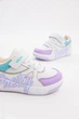Кроссовки для девочки Vicco Pretty (с подсветкой подошвы), цвет белый, размер 29, длина стопы 18.4 см. - изображение 2