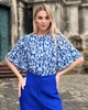 Жіночі класичні брюки широкого крою LadyLike 48 Електрик (насичений синій) (ll2215120067422) - зображення 3