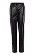 Жіночі брюки з еко-шкіри вузького крою LadyLike 40 Чорний (ll2171180090346) - зображення 2