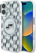 Панель Karl Lagerfeld IML Monogram Karl&Choupette Head MagSafe для iPhone 16 Transparent (3666339318482) - зображення 1