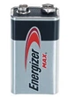 Щелочная (алкалиновая) батарейка Крона Energizer 6LR61 MAX 9В 6LF229V 9V1 - изображение 2