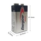 Щелочная (алкалиновая) батарейка Крона Energizer 6LR61 MAX 9В 6LF229V 9V1 - изображение 4