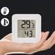 Цифровой термометр-гигрометр ClimaHome, термогигрометр с батарейкой в комплекте, измеритель температуры и влажности помещения 4.5х4.5 см белый (121230595) - изображение 4