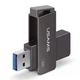 Металева Флешка USB 3.0 128ГБ Usams High Speed Flash US-ZB194 128gb Чорний - зображення 1