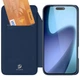 Чохол-книжка Dux Ducis з карманом для візиток для Apple iPhone 17 (6.3") Синій - зображення 3