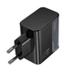 Зарядне HOCO CS75A 2Type-C 1USB GaN70W PD45W чорне - изображение 3