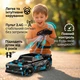 Радіокерована машинка дрифтова 4WD Demon Eye Blue 29см. з ефектом диму LED підсвітка повнопривідна для дрифту та гонок - изображение 4