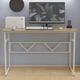 Письмовий стіл Ferrum-decor Райан 75x140x70 білий ДСП Дуб Сонома 16мм (FRD-101172) - зображення 1