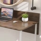Письмовий стіл Ferrum-decor Скай 75x100x60 білий ДСП Дуб Сонома Трюфель 16мм (FRD-101063) - зображення 2