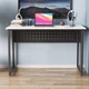 Письменный стол Ferrum-decor Майк 75x100x60 черный ДСП Белое 16мм (FRD-103847) - изображение 1