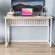 Письмовий стіл Ferrum-decor Майк 75x100x60 білий ДСП Дуб Сонома 16мм (FRD-101298) - зображення 6