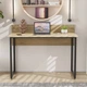 Письмовий стіл Ferrum-decor Скай 75x100x60 чорний ДСП Дуб Сонома 16мм (FRD-103612) - зображення 2