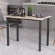 Стол универсальный Knap Ferrum-decor 750x1000x600 Черный металл ДСП Дуб Сан-Марино 16 мм (FRD-106339) - изображение 1